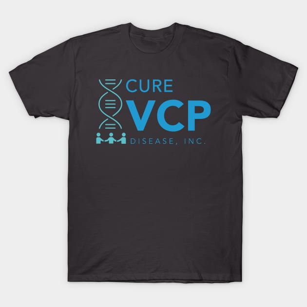 Refreshed Cure VCP Disease Logo - Color T-Shirt by Cure VCP Disease